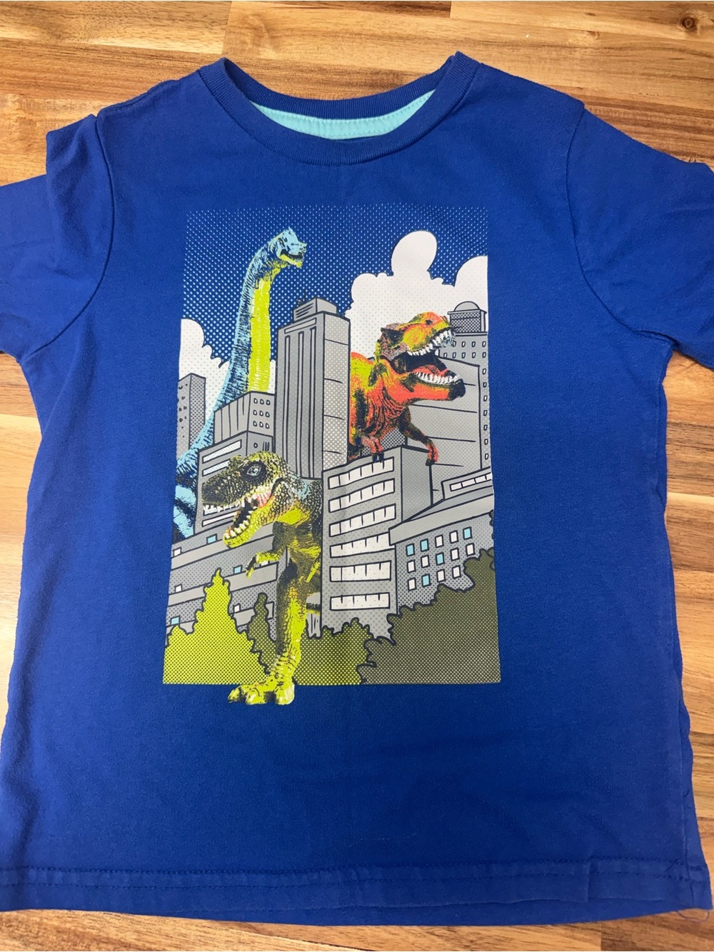 Garanimals Royal Blue Dino City Graphic Tee